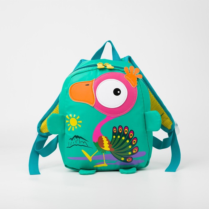 Рюкзак детский, отдел на молнии, цвет зелёный
Рюкзак детский, отдел на молнии, цвет зелёный