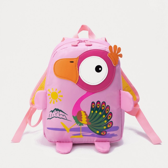 Рюкзак детский, отдел на молнии, цвет розовый
Рюкзак детский, отдел на молнии, цвет розовый