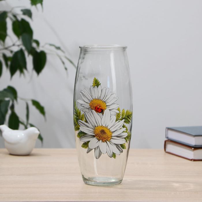 Ваза "Ромашки" с деколью, d=7см, H=23 см, V=1,15л
Ваза "Ромашки" с деколью, d=7см, H=23 см, V=1,15л