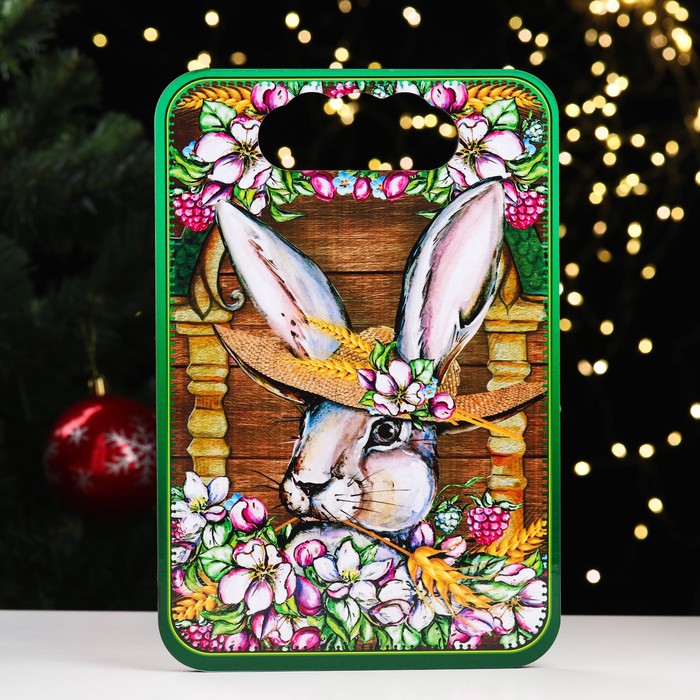 Доска разделочная "Год Кролика. Кролик в шляпке", ламинация, дерево, 19х27,7 см
Доска разделочная "Год Кролика. Кролик в шляпке", ламинация, дерево, 19х27,7 см