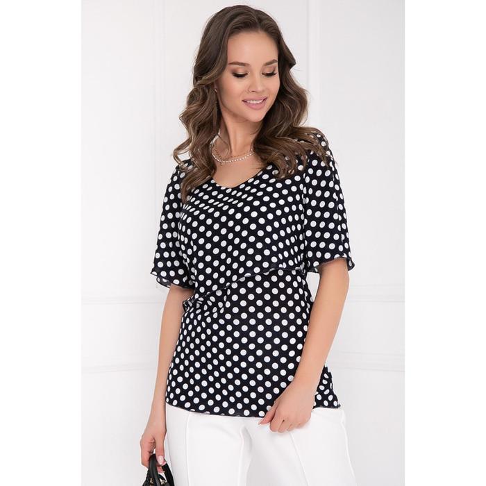 Блузка женская «Битти дарк блу», размер 48
Блузка женская «Битти дарк блу», размер 48