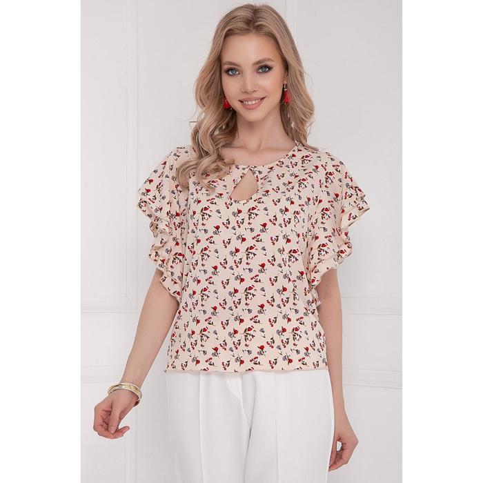 Блузка женская «Крузита бейж», размер 48
Блузка женская «Крузита бейж», размер 48