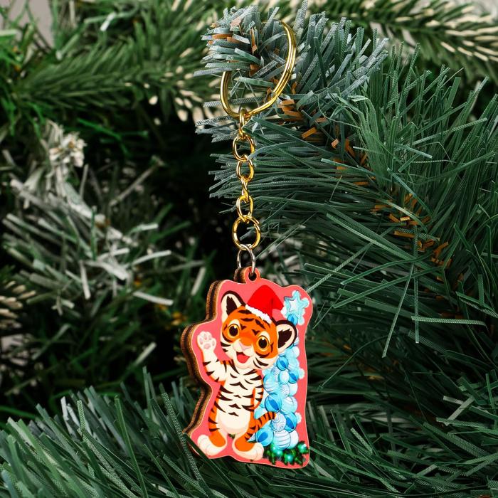 Брелок "Богатства!" тигр с ёлкой
Брелок "Богатства!" тигр с ёлкой