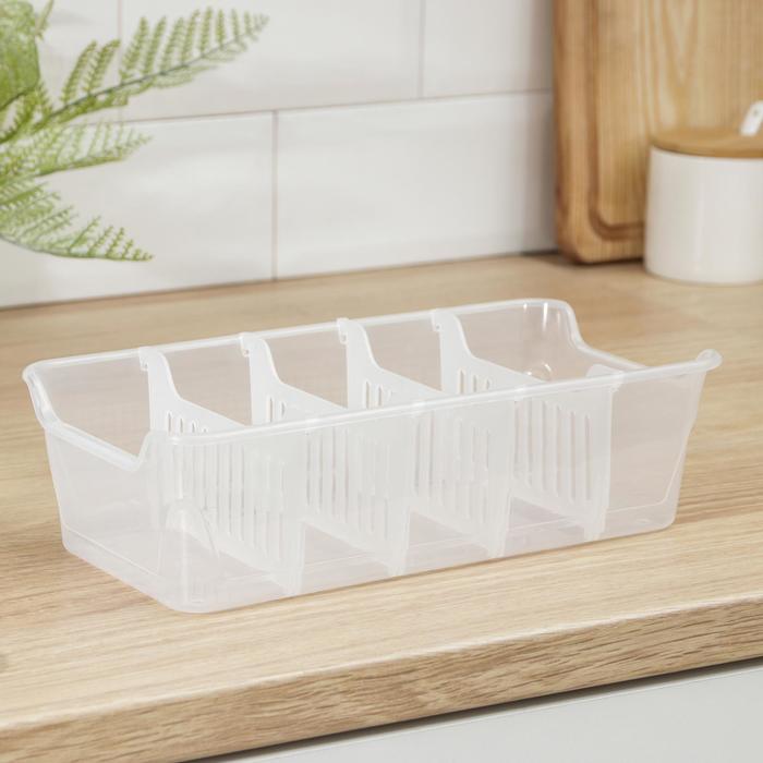 фото Органайзер для специй honey, 28×14 см, цвет прозрачный