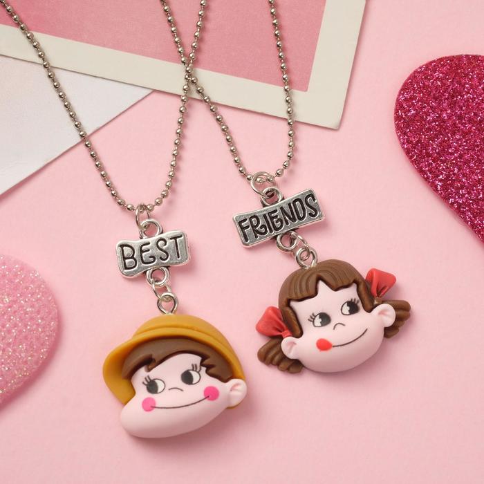 Кулоны "Неразлучники", мальчик и девочка, 50см, цветные в серебре 
Кулоны "Неразлучники", мальчик и девочка, 50см, цветные в серебре