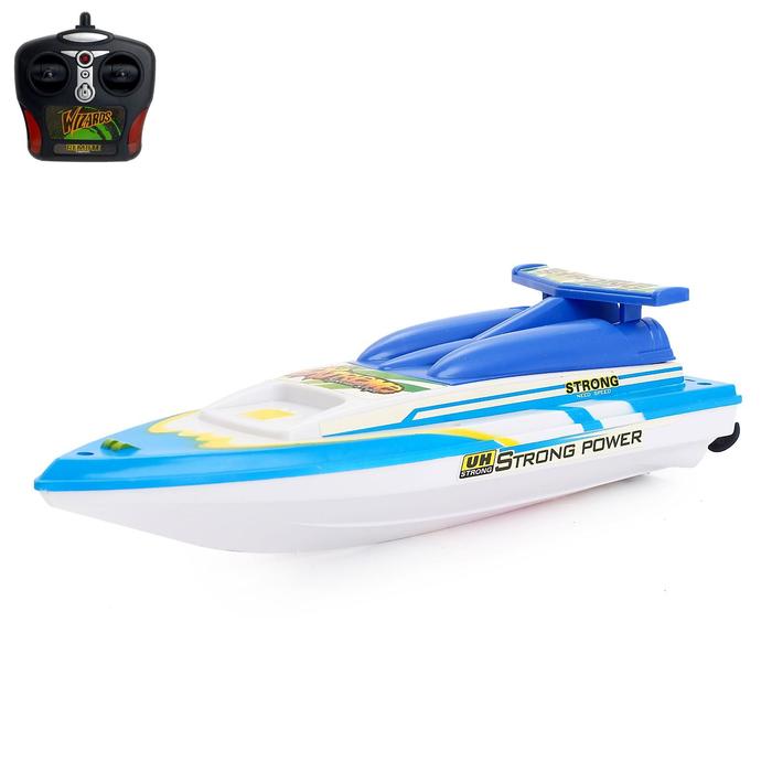 Катер радиоуправляемый Speed, работает от батареек
Катер радиоуправляемый Speed, работает от батареек