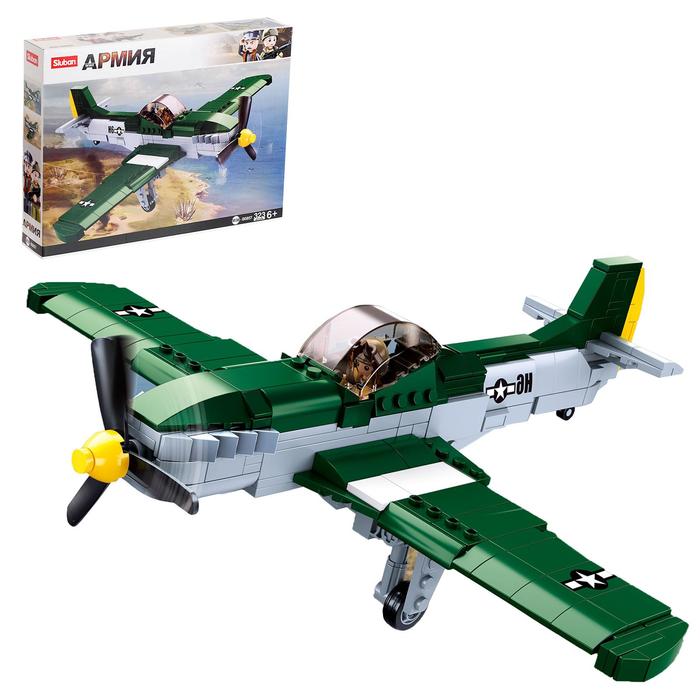 Конструктор Армия «Бомбардировщик», 323 детали
Конструктор Армия «Бомбардировщик», 323 детали