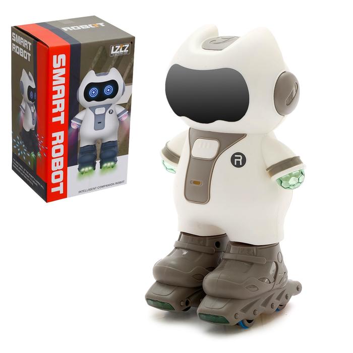 Робот «Забавный роллер», световые и звуковые эффекты, цвета МИКС
Робот «Забавный роллер», световые и звуковые эффекты, цвета МИКС