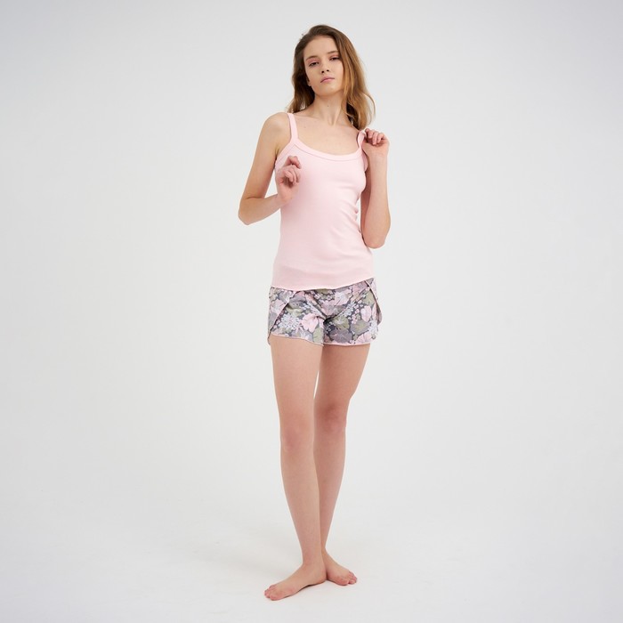 Комплект женский (майка, шорты) цвет персик, размер 50
Комплект женский (майка, шорты) цвет персик, размер 50