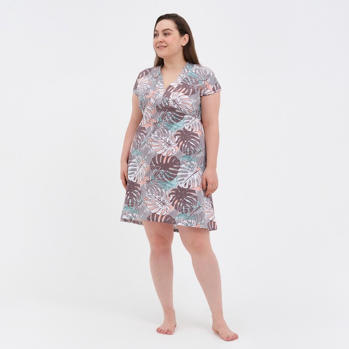 Туника женская, цвет коричневый, размер 54
Туника женская, цвет коричневый, размер 54