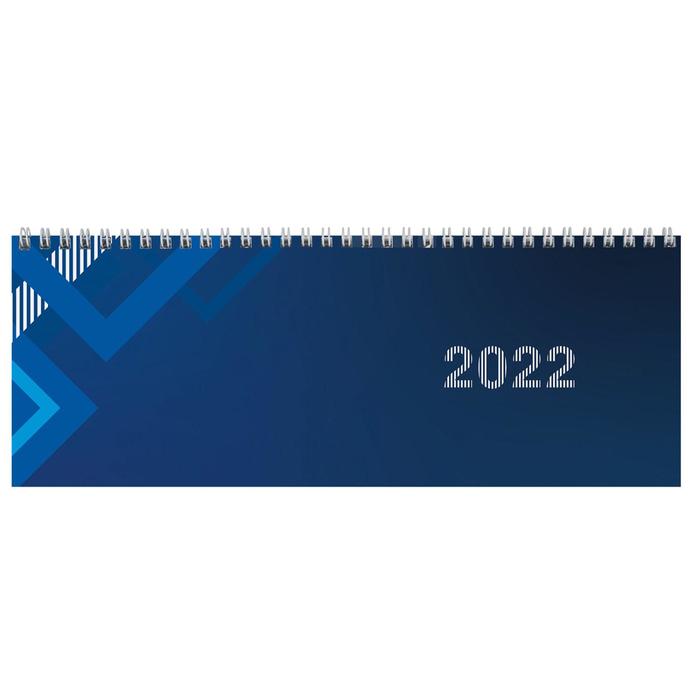 Планинг датир 2022г 285х112мм 56л на гребне STAFF "Однотонный", картон 113355