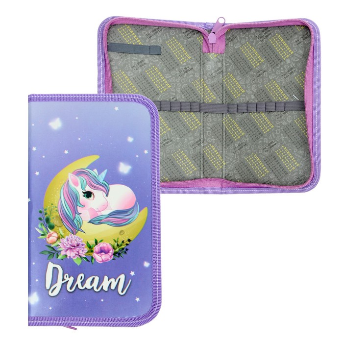 Пенал 1 секция, 115 х 205, ламинированный картон, Calligrata, «Лунная единорожка»
Пенал 1 секция, 115 х 205, ламинированный картон, Calligrata, «Лунная единорожка»
