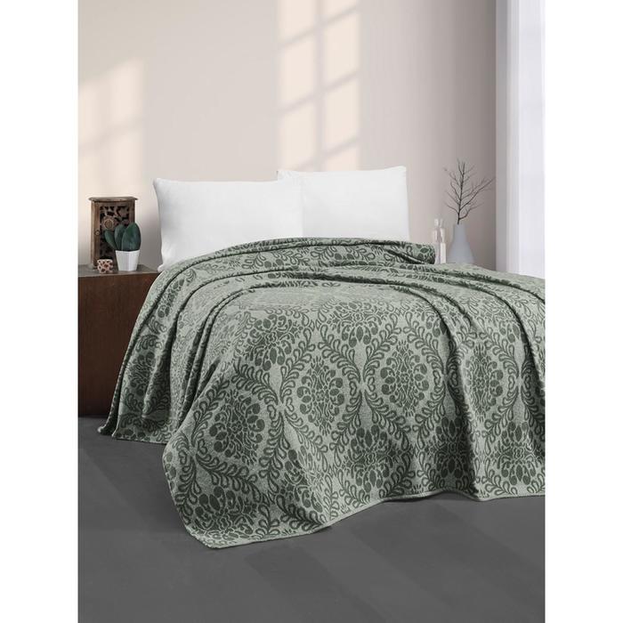 Плед Elenor, размер 200x220 см, цвет тёмно-зелёный
Плед Elenor, размер 200x220 см, цвет тёмно-зелёный