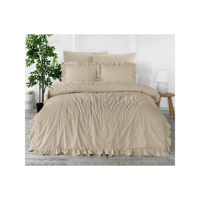 Постельное бельё евро Stonewash, размер 240х260 см, 200x220 см, 70x70 см - 2 шт, 50x70 см - 2 шт
Постельное бельё евро Stonewash, размер 240х260 см, 200x220 см, 70x70 см - 2 шт, 50x70 см - 2 шт