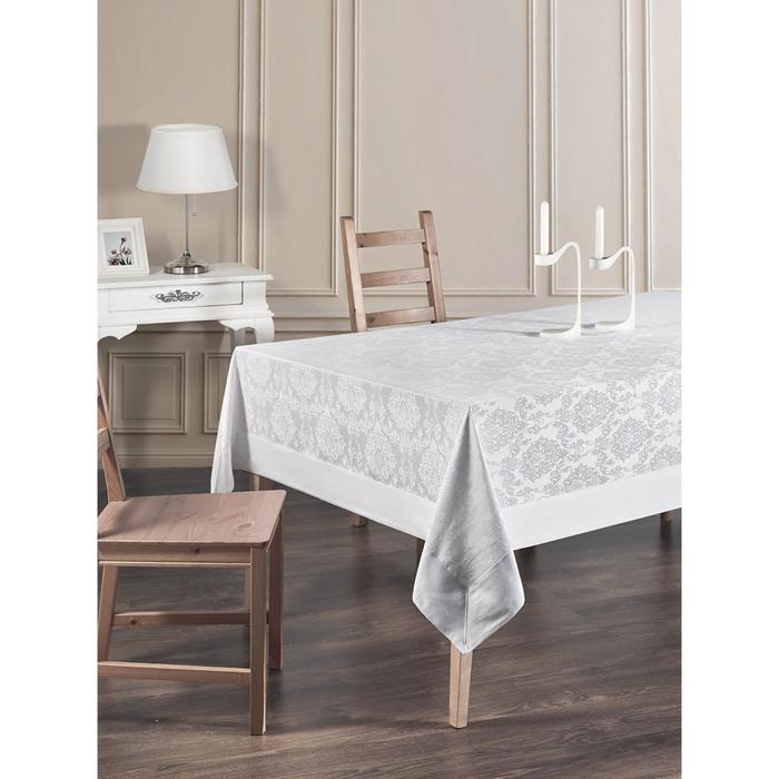 Скатерть Damask cotton, размер 160x220 см, цвет белый
Скатерть Damask cotton, размер 160x220 см, цвет белый