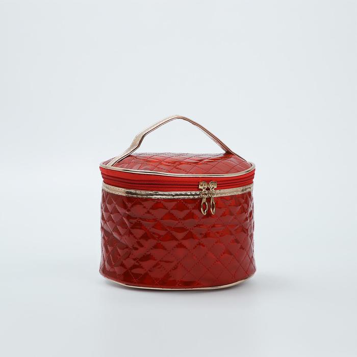 Косметичка на молнии, цвет красный
Косметичка на молнии, цвет красный