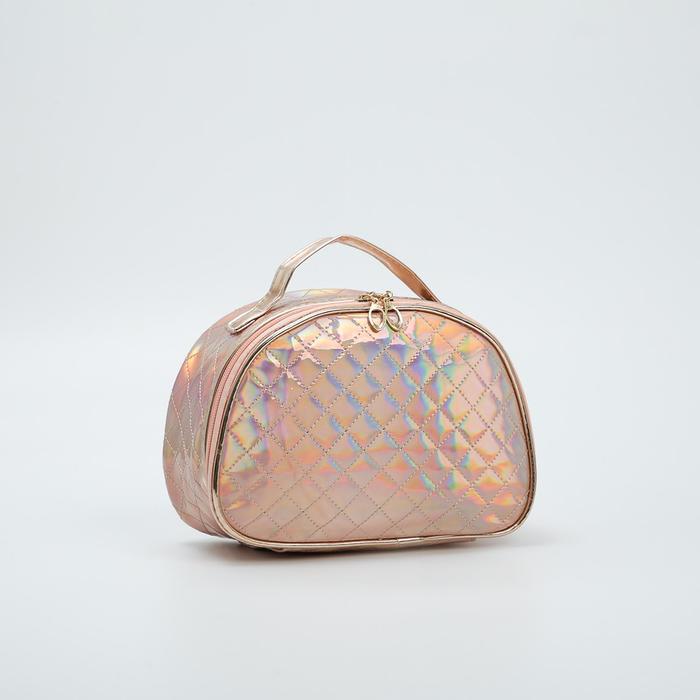 Косметичка на молнии, цвет розовый
Косметичка на молнии, цвет розовый