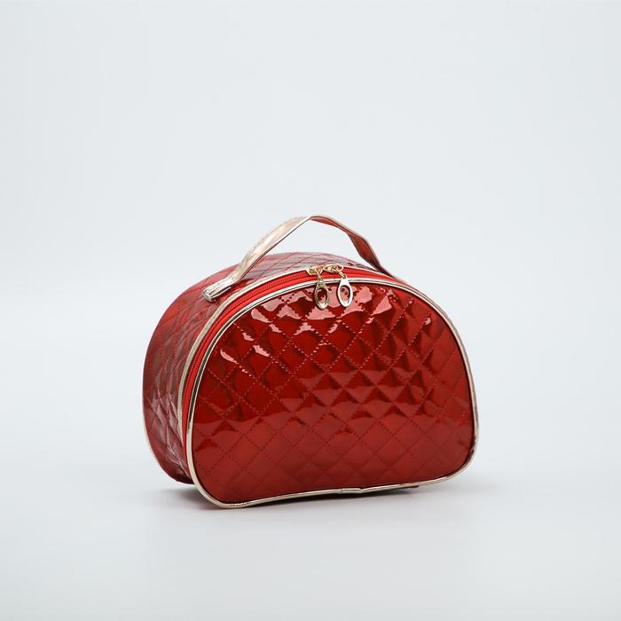 Косметичка на молнии, цвет красный
Косметичка на молнии, цвет красный