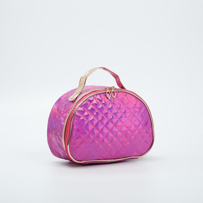 Косметичка на молнии, цвет малиновый
Косметичка на молнии, цвет малиновый