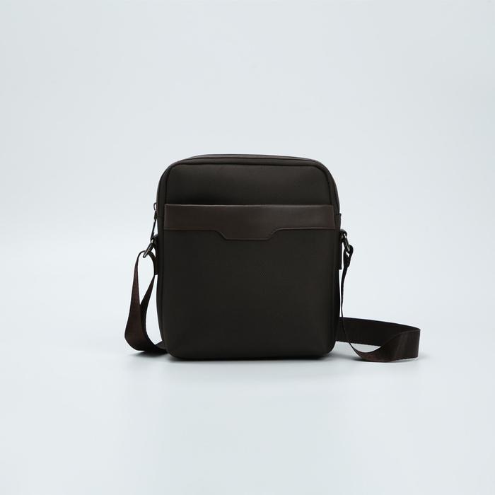 Сумка мужская, отдел на молнии, 2 наружных карман, цвет коричневый
Сумка мужская, отдел на молнии, 2 наружных карман, цвет коричневый