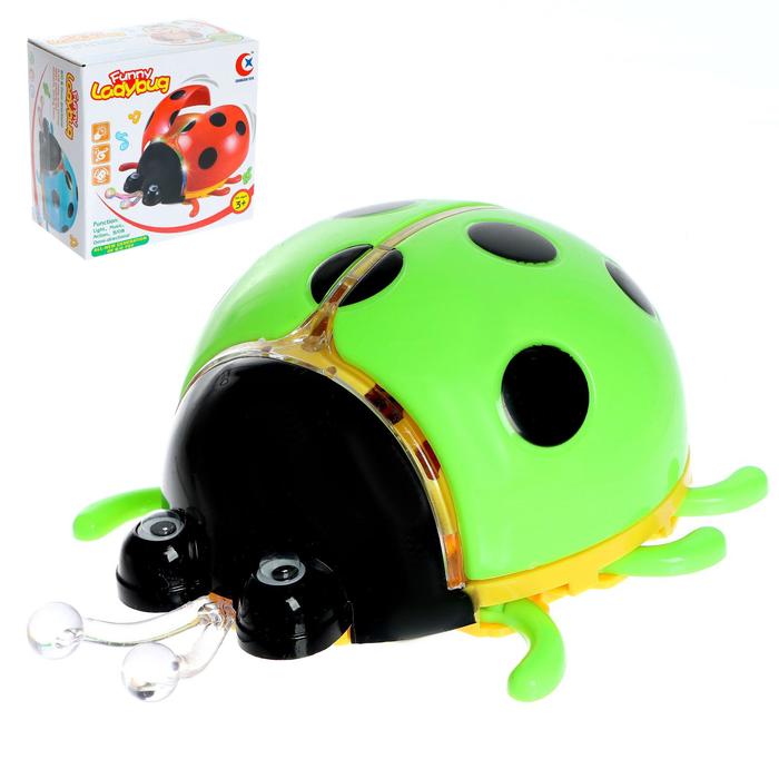 Развивающая игрушка «Божья коровка», световые и звуковые эффекты
Развивающая игрушка «Божья коровка», световые и звуковые эффекты