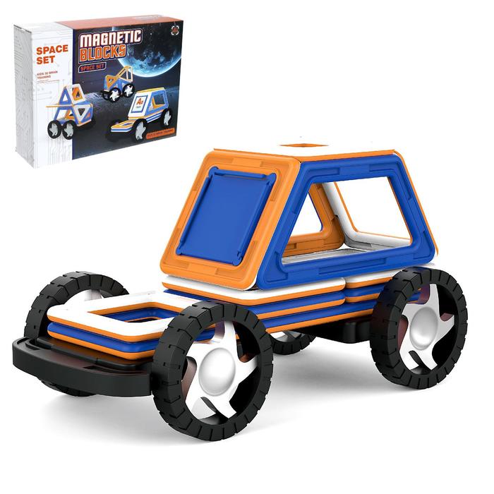 Магнитный конструктор «Машинка», 45 деталей
Магнитный конструктор «Машинка», 45 деталей