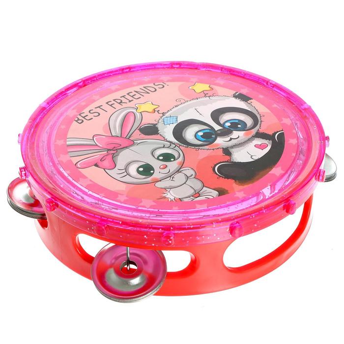 Игрушка музыкальная-бубен «Лучшие друзья», световые эффекты, МИКС
Игрушка музыкальная-бубен «Лучшие друзья», световые эффекты, МИКС