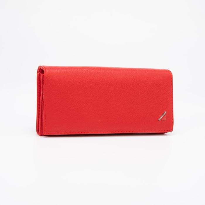 Кошелёк женский, 3 отдела на магнитах, цвет красный
Кошелёк женский, 3 отдела на магнитах, цвет красный