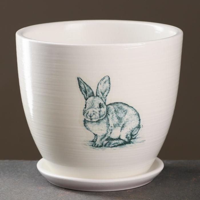 Горшок цветочный "Заяц" 0,8л
Горшок цветочный "Заяц" 0,8л