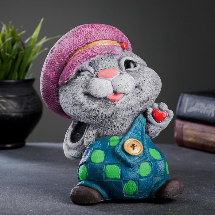 Копилка "Гаврошевый зайка" 12х15х18см
Копилка "Гаврошевый зайка" 12х15х18см