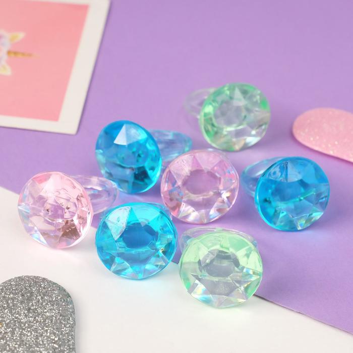 Кольцо "Выбражулька" кристаллик, цвет МИКС, размер 17,5
Кольцо "Выбражулька" кристаллик, цвет МИКС, размер 17,5