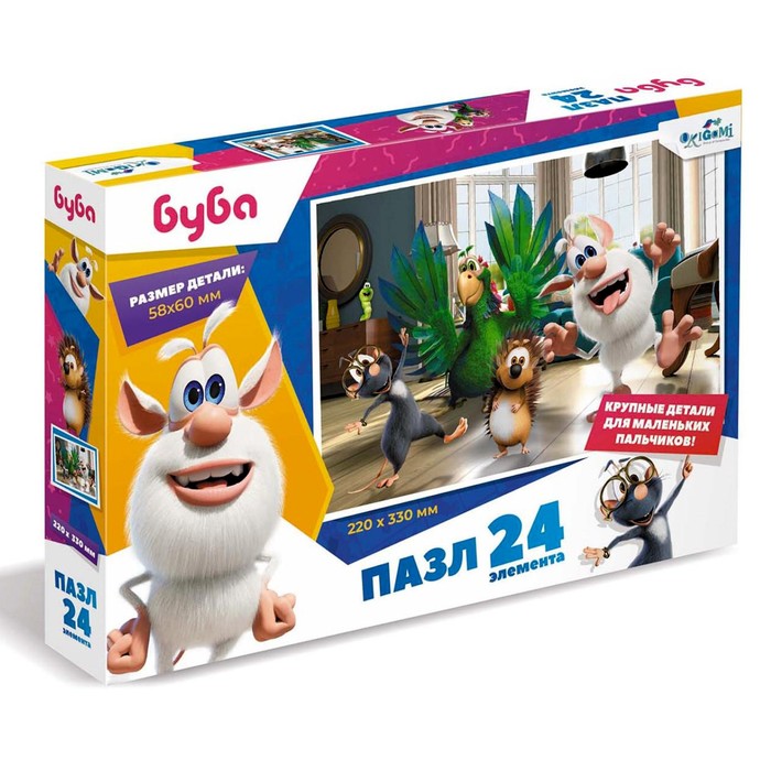 Пазл «Буба. С друзьями», 24 элемента
Пазл «Буба. С друзьями», 24 элемента