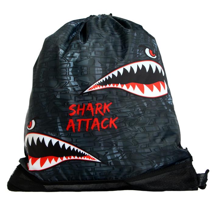 Мешок для обуви 470 х 400 мм, deVENTE, вставка для вентиляции из сетки, hark Attack
Мешок для обуви 470 х 400 мм, deVENTE, вставка для вентиляции из сетки, hark Attack