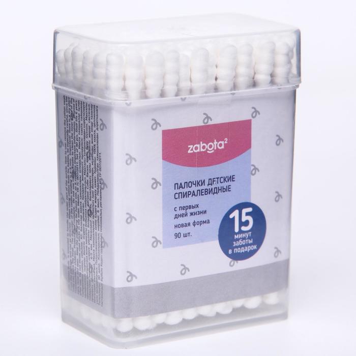 Детские ватные палочки zabota2, спиралевидные, 90 шт.
Детские ватные палочки zabota2, спиралевидные, 90 шт.