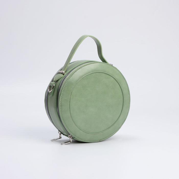 Кросс-боди, 2 отдела на молнии, длинный ремень, цвет зелёный
Кросс-боди, 2 отдела на молнии, длинный ремень, цвет зелёный