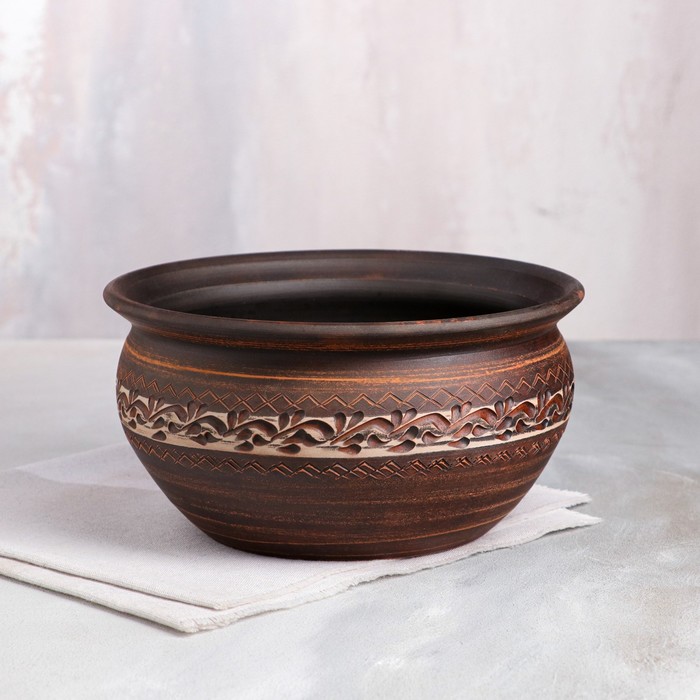 Салатник "Универсальный", ангоб, красная глина, 2.5 л
Салатник "Универсальный", ангоб, красная глина, 2.5 л