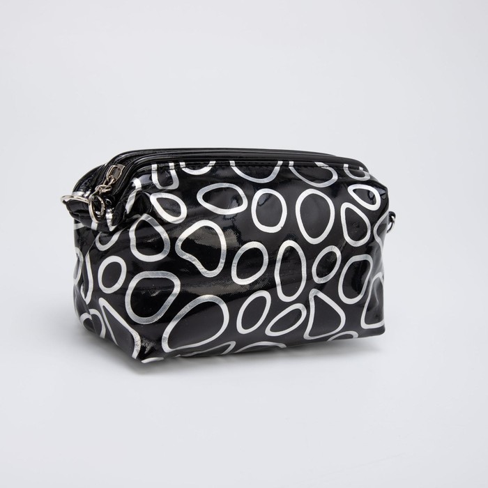 Косметичка на молнии, цвет чёрный/серый
Косметичка на молнии, цвет чёрный/серый