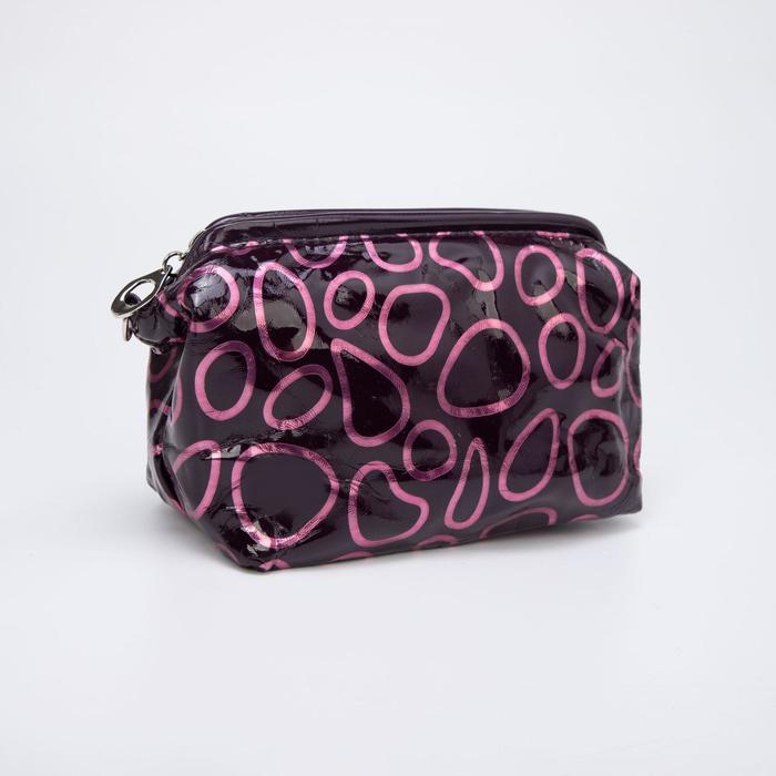 Косметичка на молнии, цвет чёрный/фиолетовый
Косметичка на молнии, цвет чёрный/фиолетовый