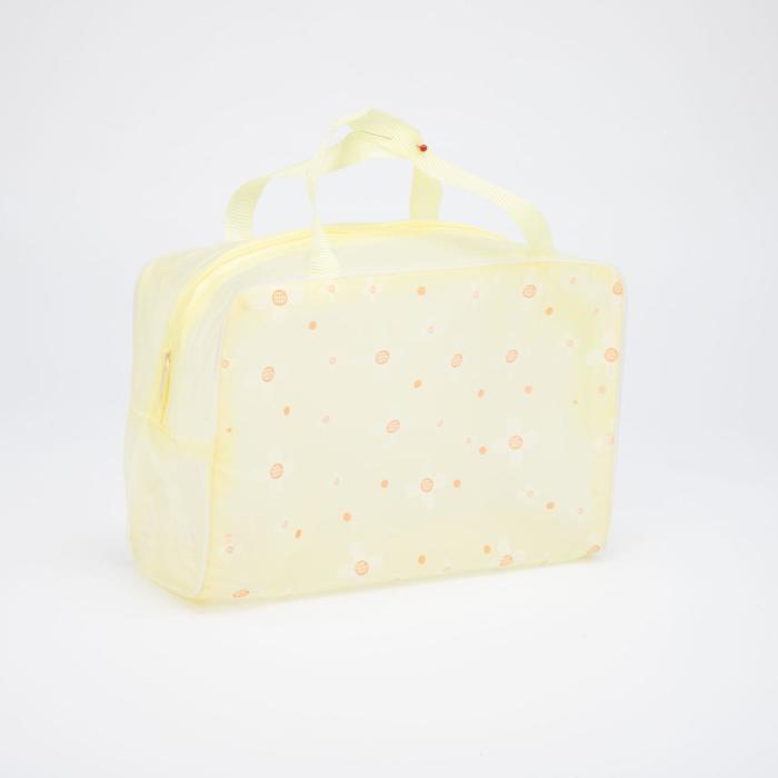 Косметичка ПВХ, отдел на молнии, цвет жёлтый
Косметичка ПВХ, отдел на молнии, цвет жёлтый