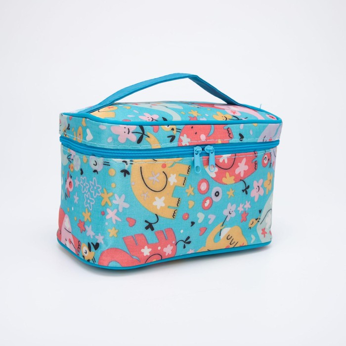 Косметичка на молнии, цвет голубой
Косметичка на молнии, цвет голубой