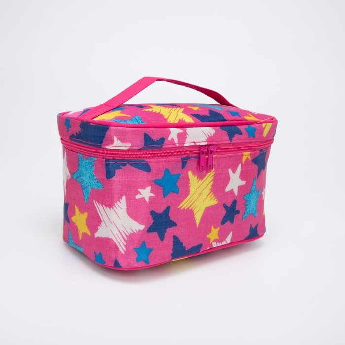 Косметичка на молнии, цвет розовый
Косметичка на молнии, цвет розовый