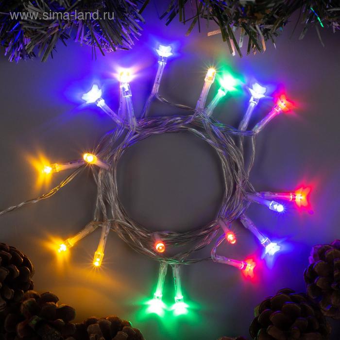 Гирлянда «Нить» 2 м, IP20, прозрачная нить, 20 LED, свечение мульти, 2 режима, AAх3
Гирлянда «Нить» 2 м, IP20, прозрачная нить, 20 LED, свечение мульти, 2 режима, AAх3