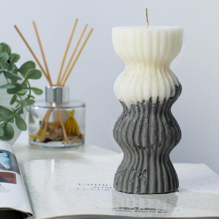 Свеча интерьерная на бетоне "Ниагара", 7,5х16 см 
Свеча интерьерная на бетоне "Ниагара", 7,5х16 см