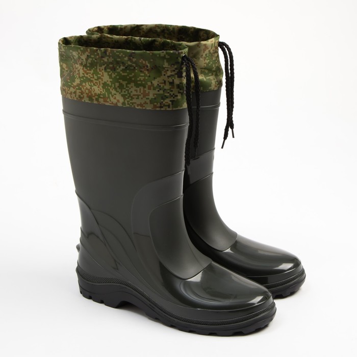 Сапоги мужские с утеплителем, цвет оливковый, размер 41
Сапоги мужские с утеплителем, цвет оливковый, размер 41