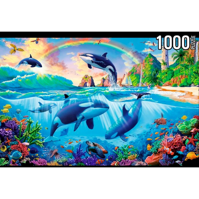 Пазлы «Касатки на закате», 1000 элементов
Пазлы «Касатки на закате», 1000 элементов