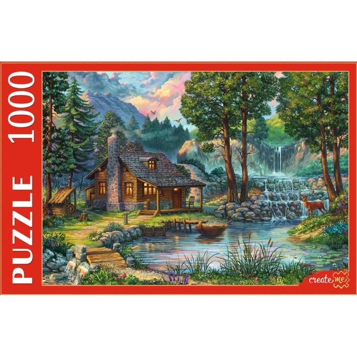 Пазлы 1000 элементов «Домик у пруда»
Пазлы 1000 элементов «Домик у пруда»