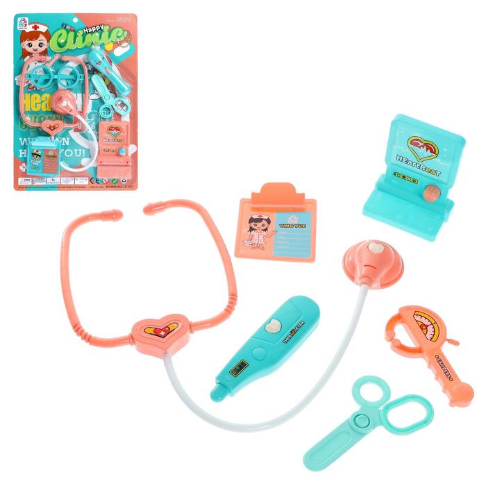 Набор доктора «Маленький доктор», на блистере, МИКС
Набор доктора «Маленький доктор», на блистере, МИКС