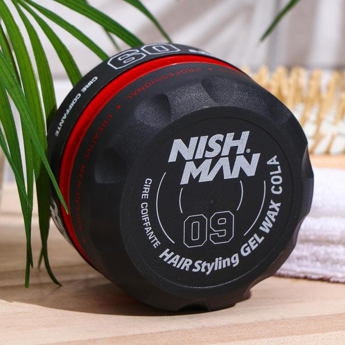 Воск кола на водной основе сильной фиксации NISHMAN 09 COLA, 150 мл
Воск кола на водной основе сильной фиксации NISHMAN 09 COLA, 150 мл