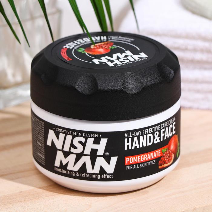 Гранатовый крем для лица и рук NISHMAN HAND FACE CREAM, 300 мл
Гранатовый крем для лица и рук NISHMAN HAND FACE CREAM, 300 мл