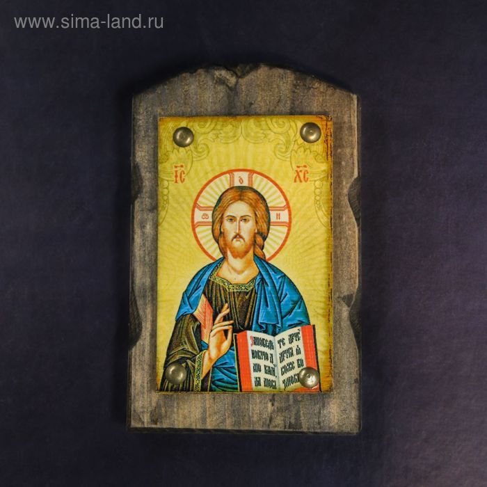 Икона над дверью под старину "Господь Вседержитель"
Икона над дверью под старину "Господь Вседержитель"